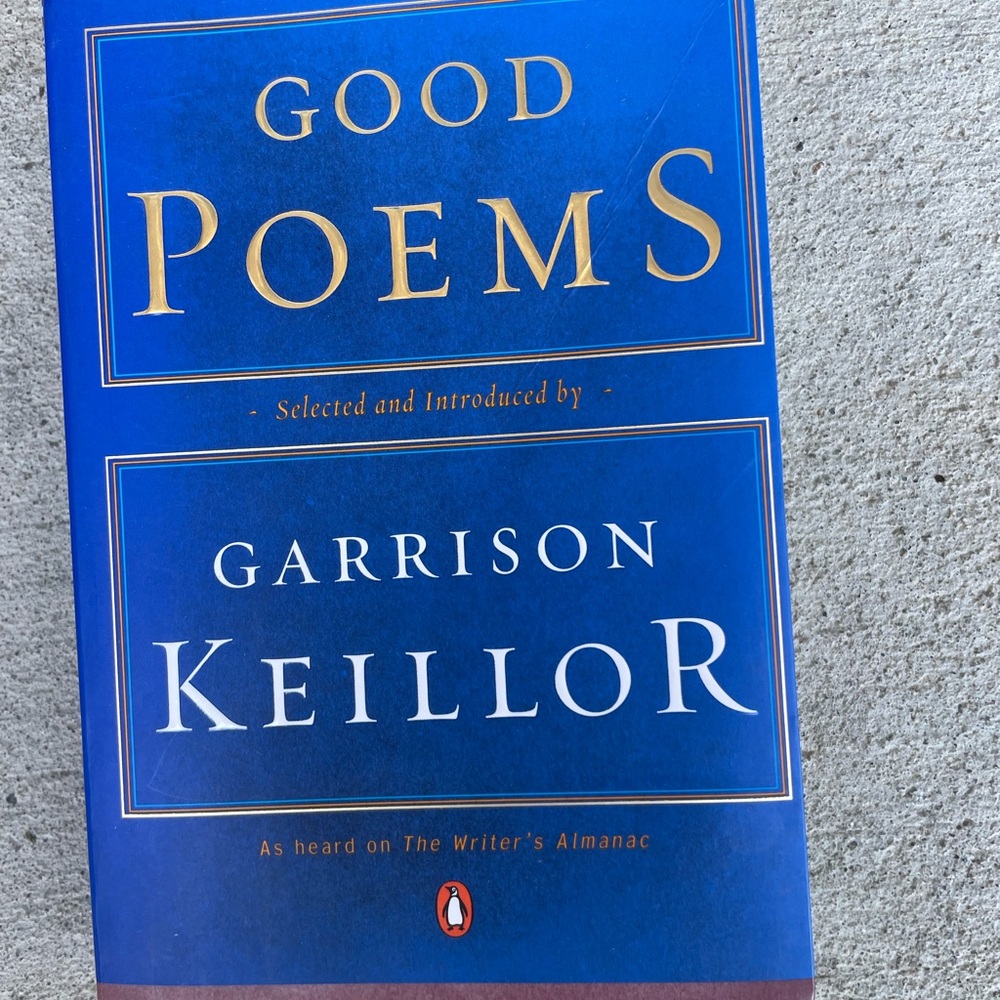 Good Poems by Garrison Keillor paperback